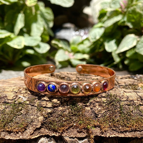 Chakra Copper Magnetic Healing Bracelet