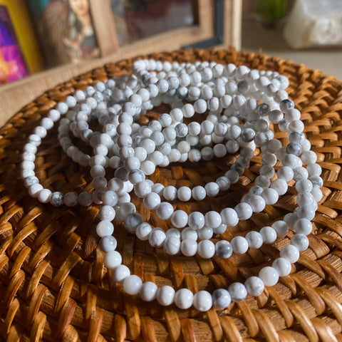 Self-Awareness and Higher Consciousness Bracelet: Howlite