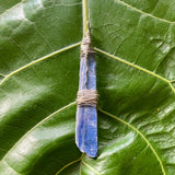 Self-Truth and Communication Amulet: Blue Kyanite (3 Designs)