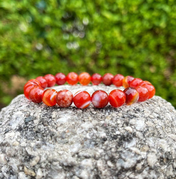 Motivation and Courage Bracelet: Carnelian