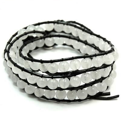 White Aventurine: Self-Reflection and Clarity Bracelet
