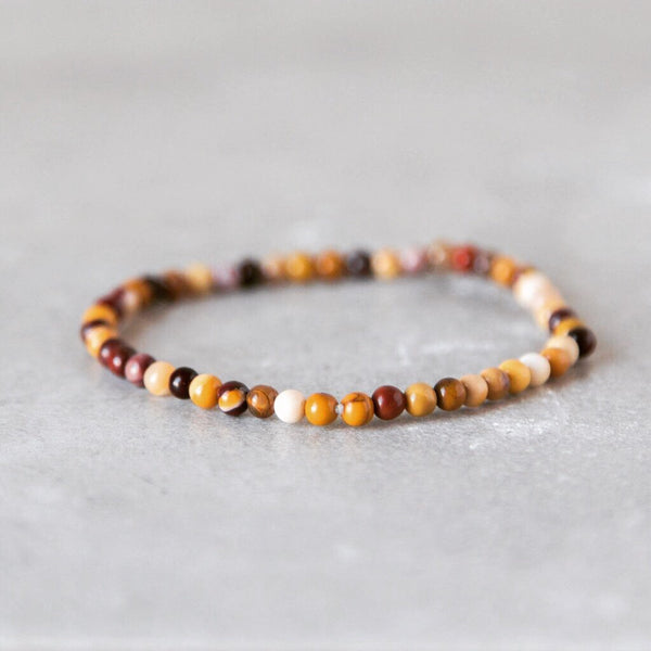 Adventure  and Discovery Bracelet: Mookaite Jasper