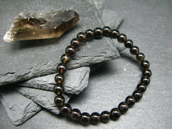 Protection and Anti-Anxiety Bracelet: Smokey Quartz